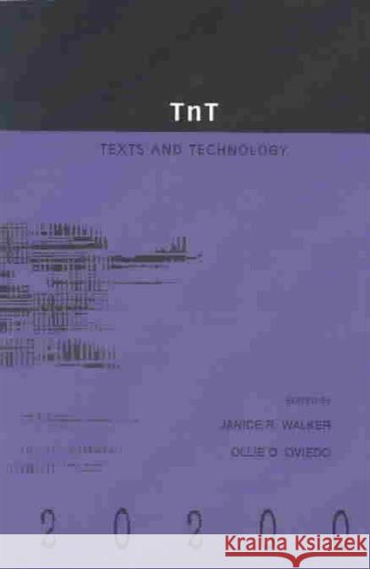 TnT: Text and Technology Janice R. Walker Ollie O. Oviedo  9781572734562 Hampton Press - książka