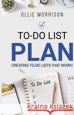 To-Do List Plan Ollie Morrison 9781914380020 Samuel Gill - książka