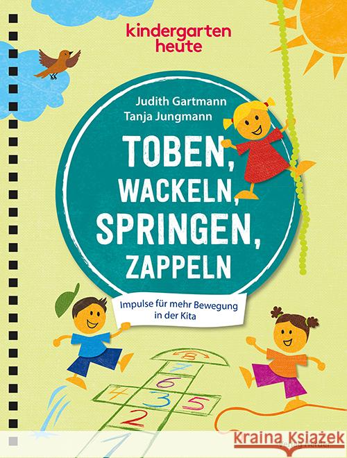 Toben, wackeln, springen, zappeln Gartmann, Judith, Jungmann, Tanja 9783451008832 Herder, Freiburg - książka