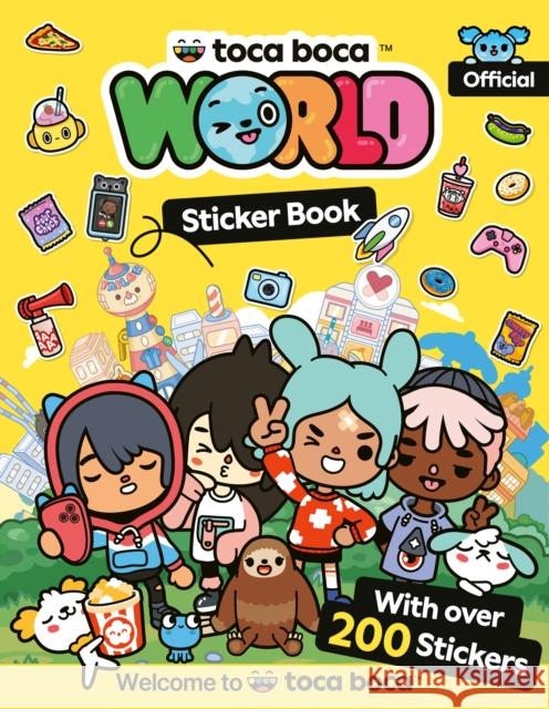Toca Boca Sticker Book: Welcome To Toca Boca! Toca Boca 9780008786441 HarperCollins Publishers - książka