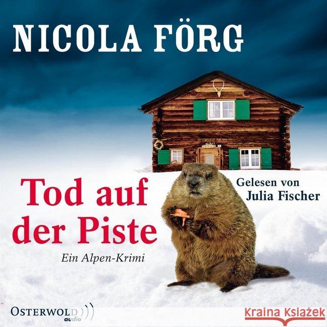 Tod auf der Piste, 3 Audio-CDs : Ein Alpen-Krimi. Gekürzte Lesung Förg, Nicola 9783869523064 OSTERWOLDaudio - książka