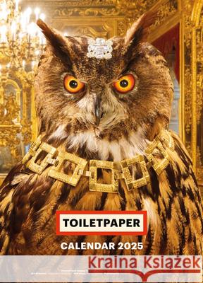 Toiletpaper Calendar 2025 Cattelan, Maurizio 9788862088251 Damiani - książka