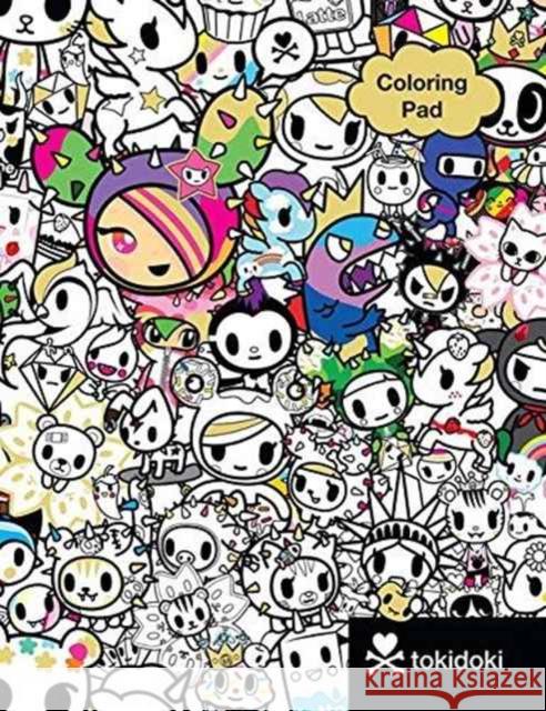 tokidoki Coloring Pad Tokidoki 9781454921837 Sterling - książka