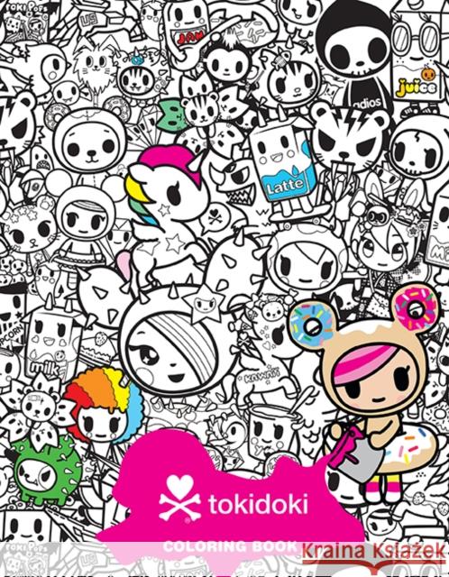 Tokidoki Coloring Party Tokidoki 9781454943372 Union Square & Co. - książka