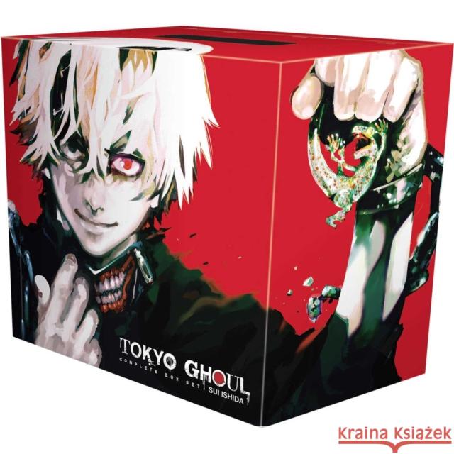 Tokyo Ghoul Complete Box Set: Includes vols. 1-14 with premium  9781974703180 Viz Media, Subs. of Shogakukan Inc - książka