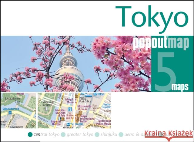 Tokyo PopOut Map  9781914515712 Heartwood Publishing - książka