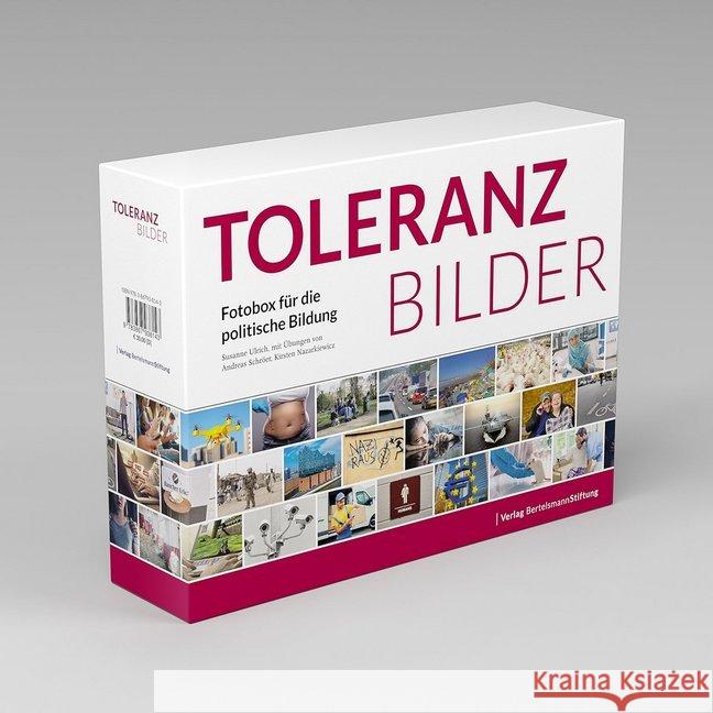 Toleranz-Bilder : Fotobox für die politische Bildung Ulrich, Susanne; Schröer, Andreas; Nazarkiewicz, Kirsten 9783867938143 Bertelsmann Stiftung - książka