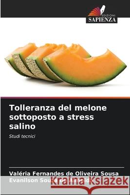 Tolleranza del melone sottoposto a stress salino Sousa, Valéria Fernandes de Oliveira, Almeida, Evanilson Souza de 9786209320606 Edizioni Sapienza - książka