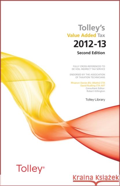 Tolley's Value Added Tax David Rudling 9780754543527 LexisNexis UK - książka