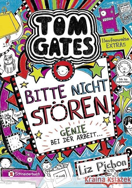 Tom Gates - Bitte nicht stören, Genie bei der Arbeit ... : Bitte nicht stören, Genie bei der Arbeit ... Pichon, Liz 9783505137211 Egmont SchneiderBuch - książka