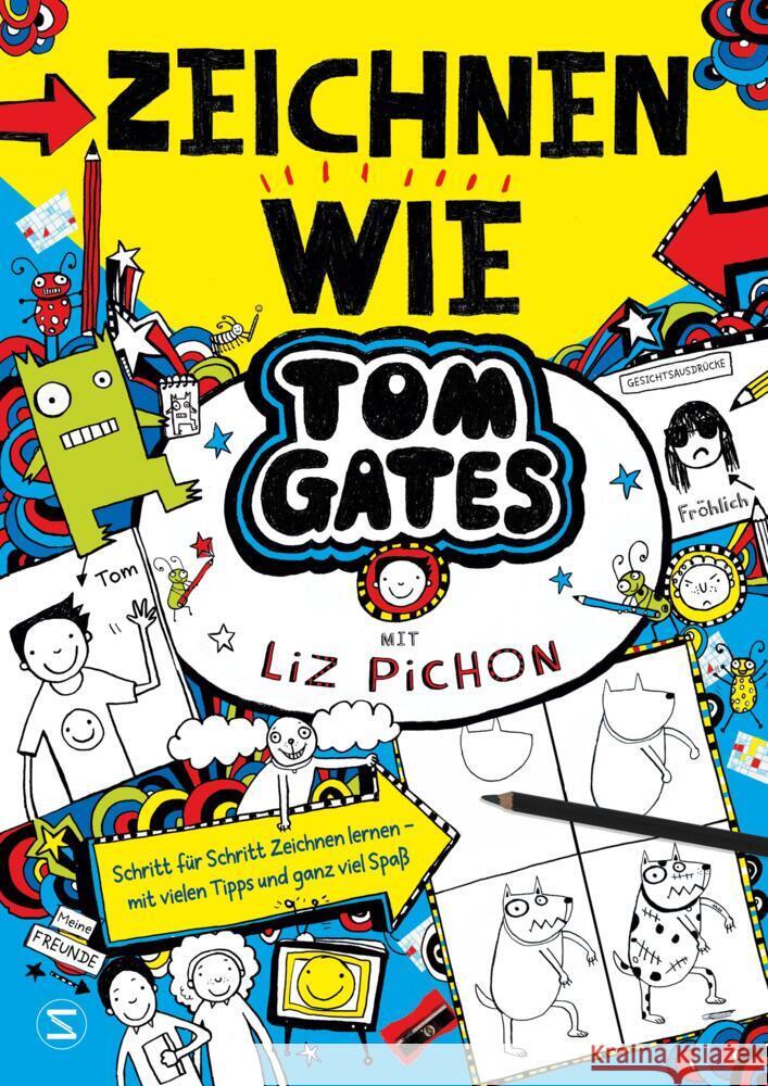 Tom Gates - Zeichnen wie Tom Gates Pichon, Liz 9783505151217 Schneiderbuch - książka