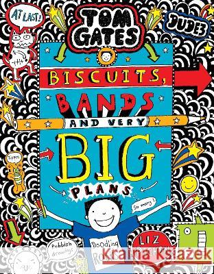 Tom Gates: Biscuits, Bands and Very Big Plans CF PB Liz Pichon 9781407191461 Scholastic - książka