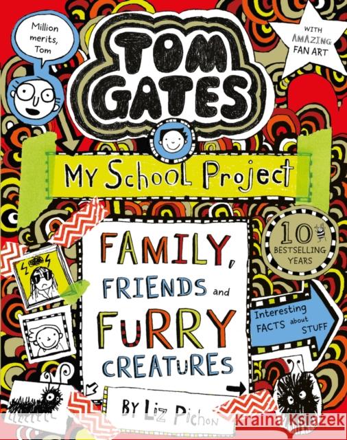 Tom Gates: Family, Friends and Furry Creatures Liz Pichon 9781407193540 Scholastic - książka