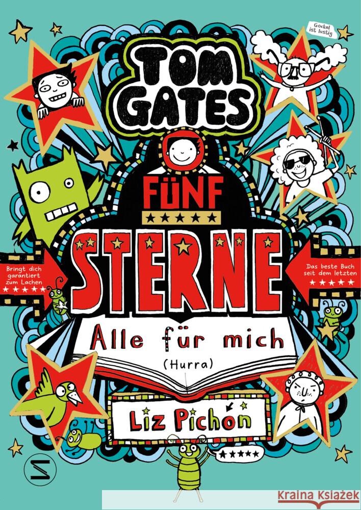 Tom Gates. Fünf Sterne - Alle für mich (Hurra) Pichon, Liz 9783505151804 Schneiderbuch - książka