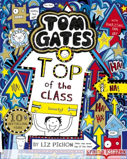 Tom Gates: Top of the Class (Nearly) Liz Pichon 9781407193519 Scholastic - książka