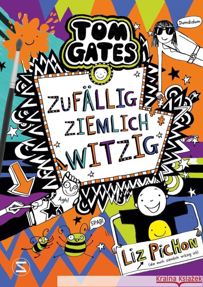 Tom Gates - Zufällig ziemlich witzig Pichon, Liz 9783505150340 Schneiderbuch - książka