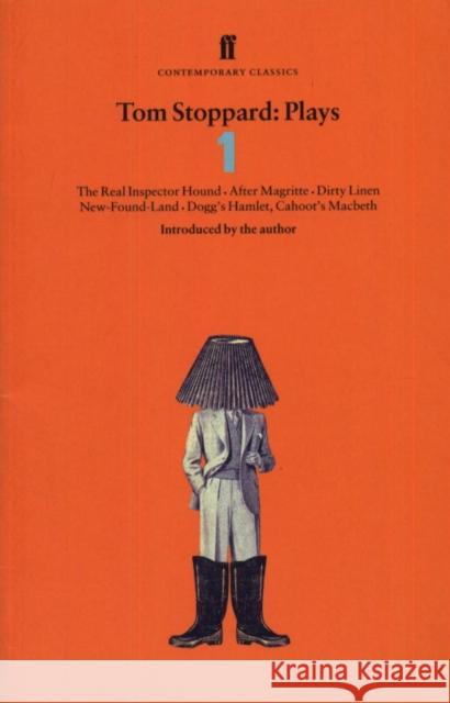 Tom Stoppard Plays 1: The Real Inspector Hound, Dirty Linen, Dogg's Hamlet, Cahoot's Macbeth & After Magritte Tom Stoppard 9780571177653 Faber & Faber - książka