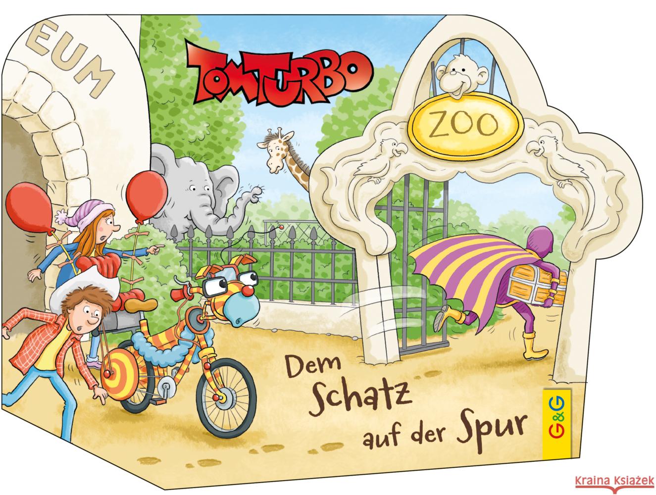 Tom Turbo - Dem Schatz auf der Spur Thabet, Edith 9783707425369 G & G Verlagsgesellschaft - książka