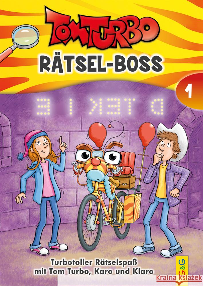 Tom Turbo - Rätsel-Boss. Bd.1 Thabet, Edith 9783707424171 G & G Verlagsgesellschaft - książka