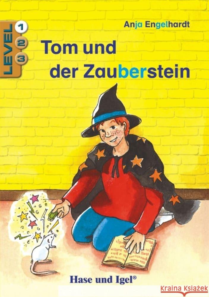 Tom und der Zauberstein / Level 1 Engelhardt, Anja 9783863161088 Hase und Igel - książka