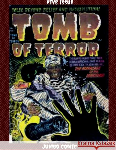 Tomb of Terror Five Issue Jumbo Comic Warren Kremer 9781329927148 Lulu.com - książka