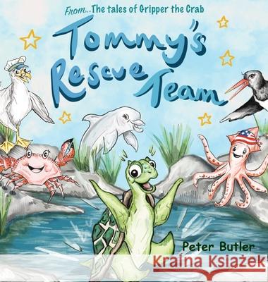 Tommy's Rescue Team Peter Butler Pow 9781739299316 Peter Butler Books - książka