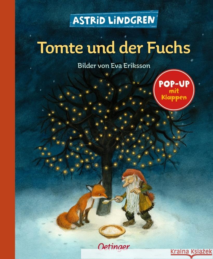 Tomte und der Fuchs Lindgren, Astrid 9783751200349 Oetinger - książka