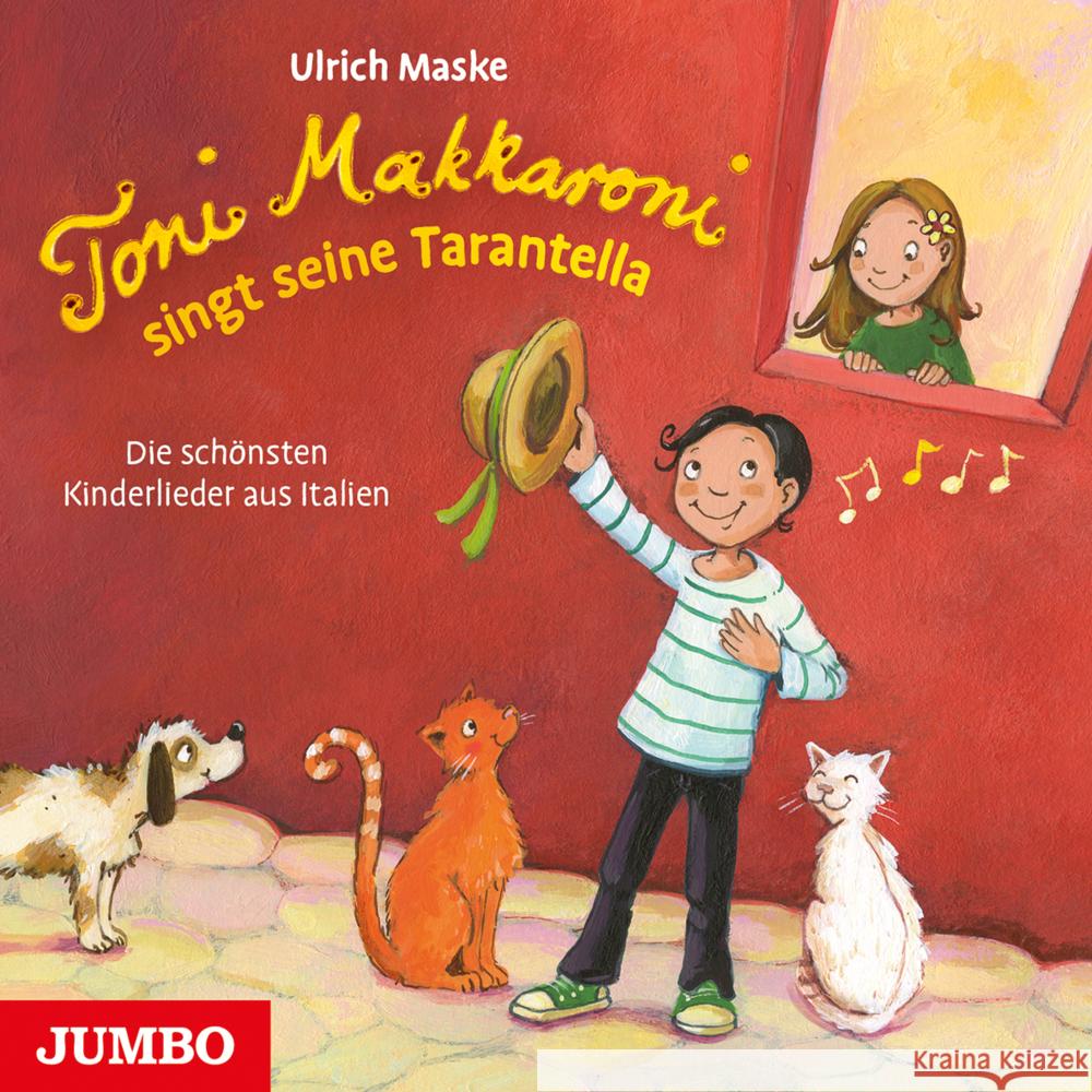 Toni Makkaroni singt seine Tarantella, 1 Audio-CD Maske, Ulrich 9783833742927 Jumbo Neue Medien - książka