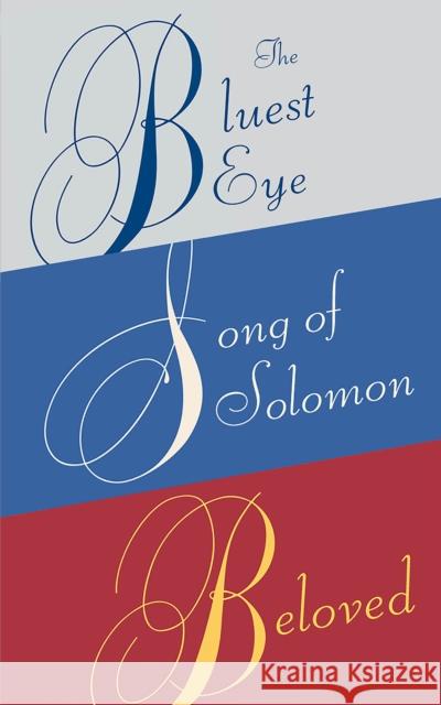 Toni Morrison Box Set: The Bluest Eye, Song of Solomon, Beloved Morrison, Toni 9780593082164 Vintage - książka