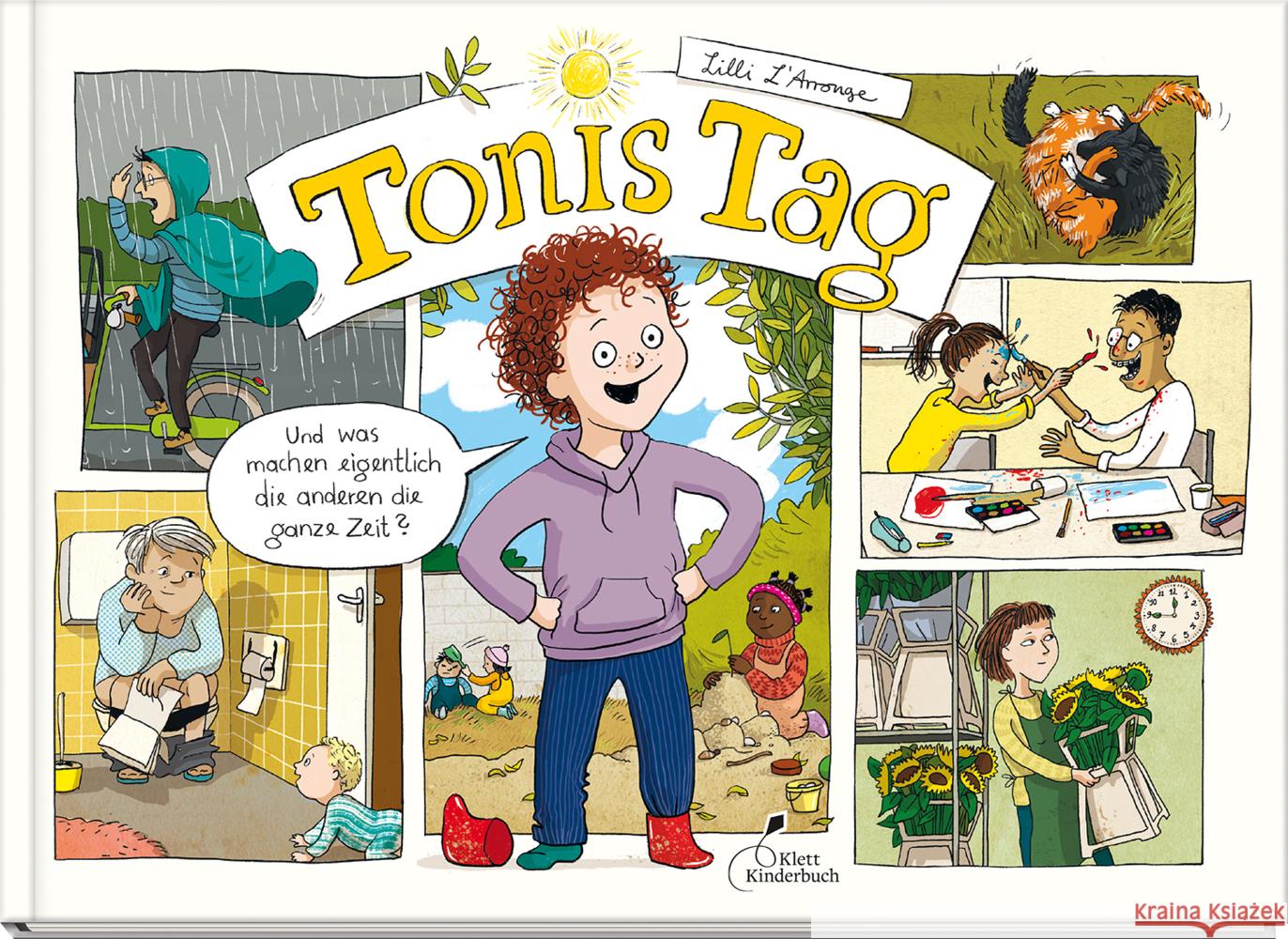 Tonis Tag L'Arronge, Lilli 9783954702923 Klett Kinderbuch Verlag - książka