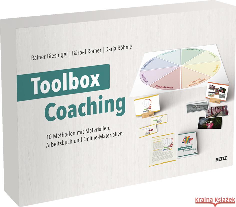 Toolbox Coaching Biesinger, Rainer, Römer, Bärbel, Böhme, Darja 4019172300203 Beltz - książka