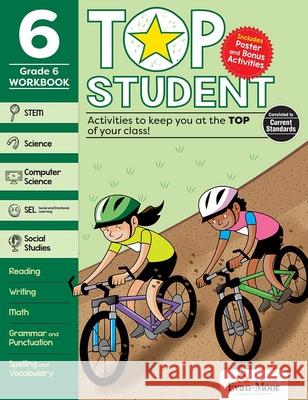 Top Student, Grade 6 Workbook Evan-Moor Corporation 9781629389806 Evan-Moor Educational Publishers - książka