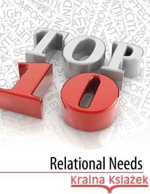 Top Ten Relational Needs David Ferguson 9781983572081 Createspace Independent Publishing Platform - książka