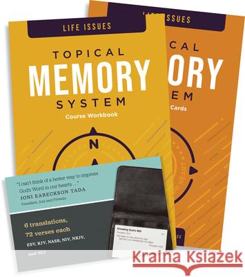 Topical Memory System: Life Issues: Hide God's Word in Your Heart The Navigators 9781600066719 NavPress Publishing Group - książka
