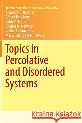 Topics in Percolative and Disordered Systems Alejandro Ramirez Gerard Be Pablo a. Ferrari 9781493944774 Springer - książka