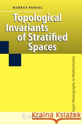 Topological Invariants of Stratified Spaces Markus Banagl 9783642072482 Springer - książka