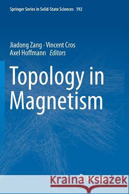 Topology in Magnetism Jiadong Zang Vincent Cros Axel Hoffmann 9783030073367 Springer - książka