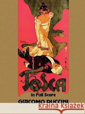Tosca in Full Score Giacomo Puccini Giacomo Puccini 9780486269375 Dover Publications - książka