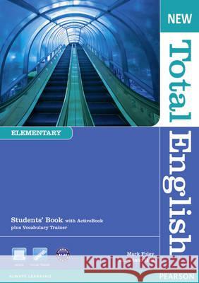 Total English New Elementary SB PEARSON Foley Mark Hall Diane 9781408267165 LONGMAN - książka