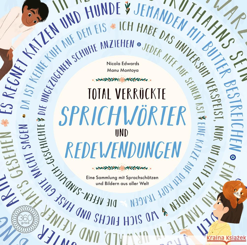 Total verrückte SPRICHWÖRTER und REDEWENDUNGEN Edwards, Nicola 9783961850396 36 Grad - książka