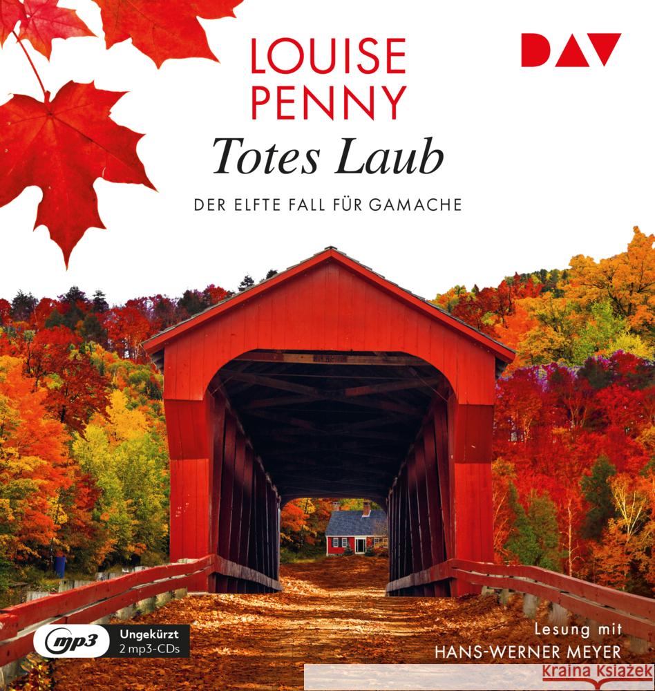 Totes Laub. Der elfte Fall für Gamache, 2 Audio-CD, 2 MP3 Penny, Louise 9783742423160 Der Audio Verlag, DAV - książka