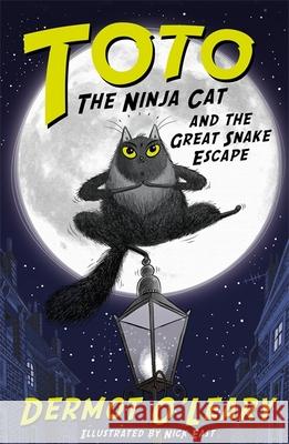 Toto the Ninja Cat and the Great Snake Escape: Book 1 O'Leary, Dermot 9781444939453 Hachette Children's Group - książka