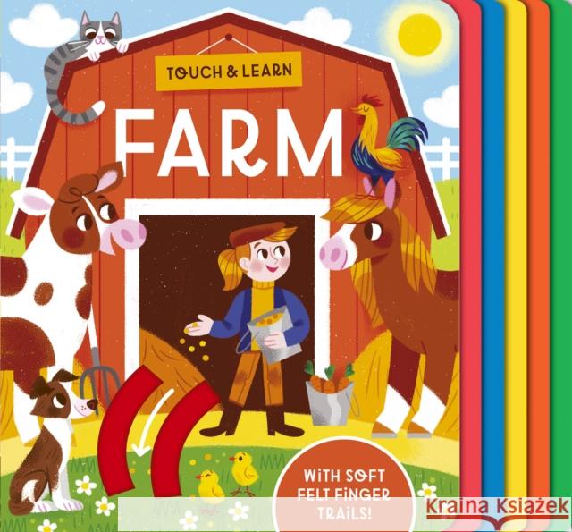 Touch and Learn Farm Becky Davies 9781788816922 Little Tiger Press Group - książka