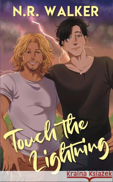 Touch the Lightning - Alternative Cover N R Walker   9781923086043 Blueheart Press - książka
