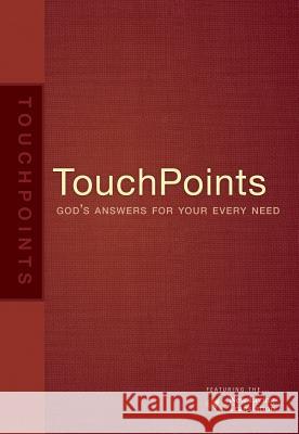 Touchpoints: God's Answers for Your Every Need  9781414320175 Tyndale House Publishers - książka