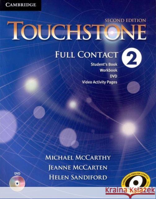 Touchstone Level 2 Full Contact Michael McCarthy Jeanne McCarten Helen Sandiford 9781107659407 Cambridge University Press - książka