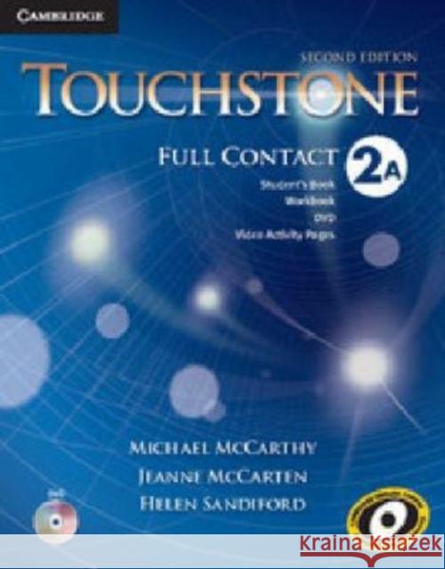 Touchstone Level 2 Full Contact A Michael McCarthy Jeanne McCarten Helen Sandiford 9781107614390 Cambridge University Press - książka