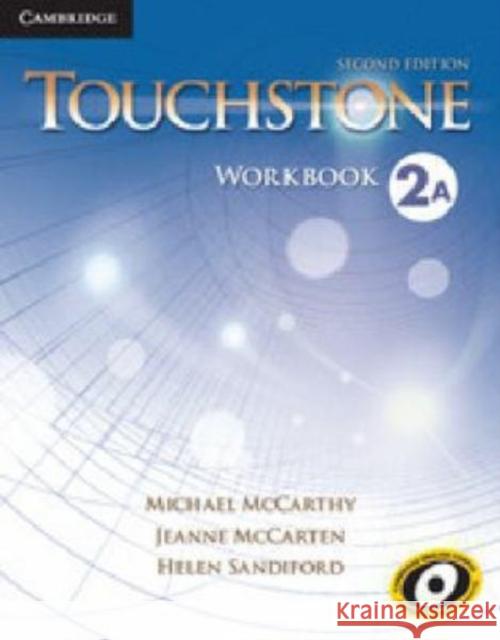 Touchstone Level 2 Workbook a McCarthy, Michael 9781107649880 Cambridge University Press - książka