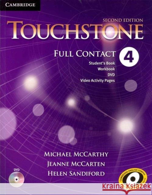 Touchstone Level 4 Full Contact Michael McCarthy Jeanne McCarten Helen Sandiford 9781107661523 Cambridge University Press - książka