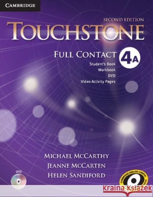 Touchstone Level 4 Full Contact a McCarthy, Michael 9781107679368 Cambridge University Press - książka